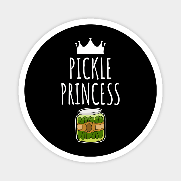 Pickle Princess Magnet by LunaMay